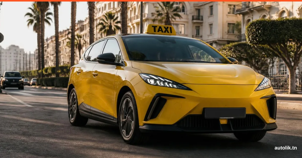 Taxis individuels : une subvention de 10 000 dinars pour passer à l'électrique